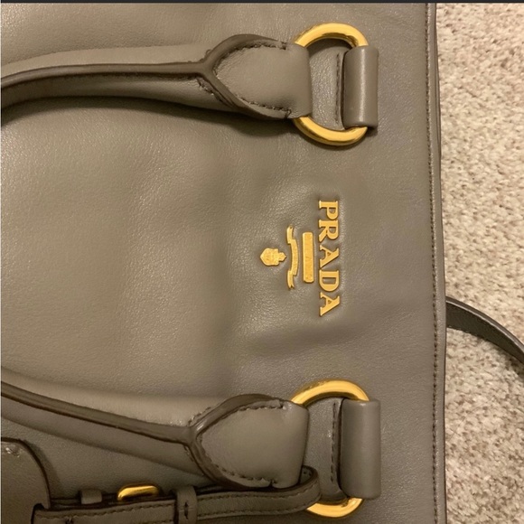 Prada Brand New Unisex Soft Calf Tote BAMBU BN1713 - Picture 8 of 13